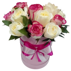 11 Roses Mix in Box